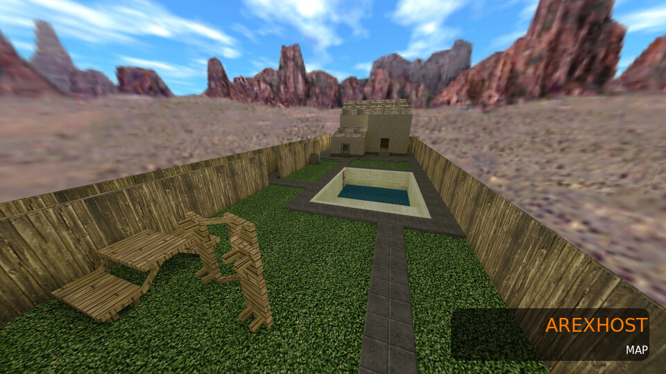 Карта «cs_yard» для CS 1.6