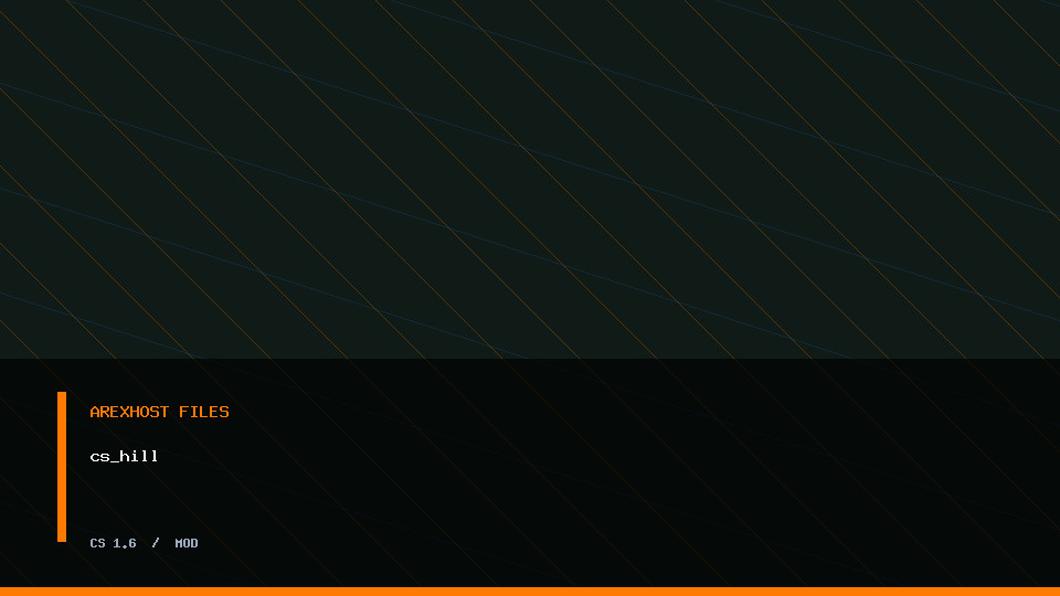 Карта «cs_hill» для CS 1.6