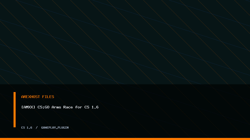 [AMXX] CS:GO Arms Race for CS 1.6