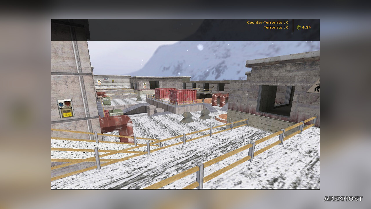 Карта «dm_icefort_gs» для CS 1.6