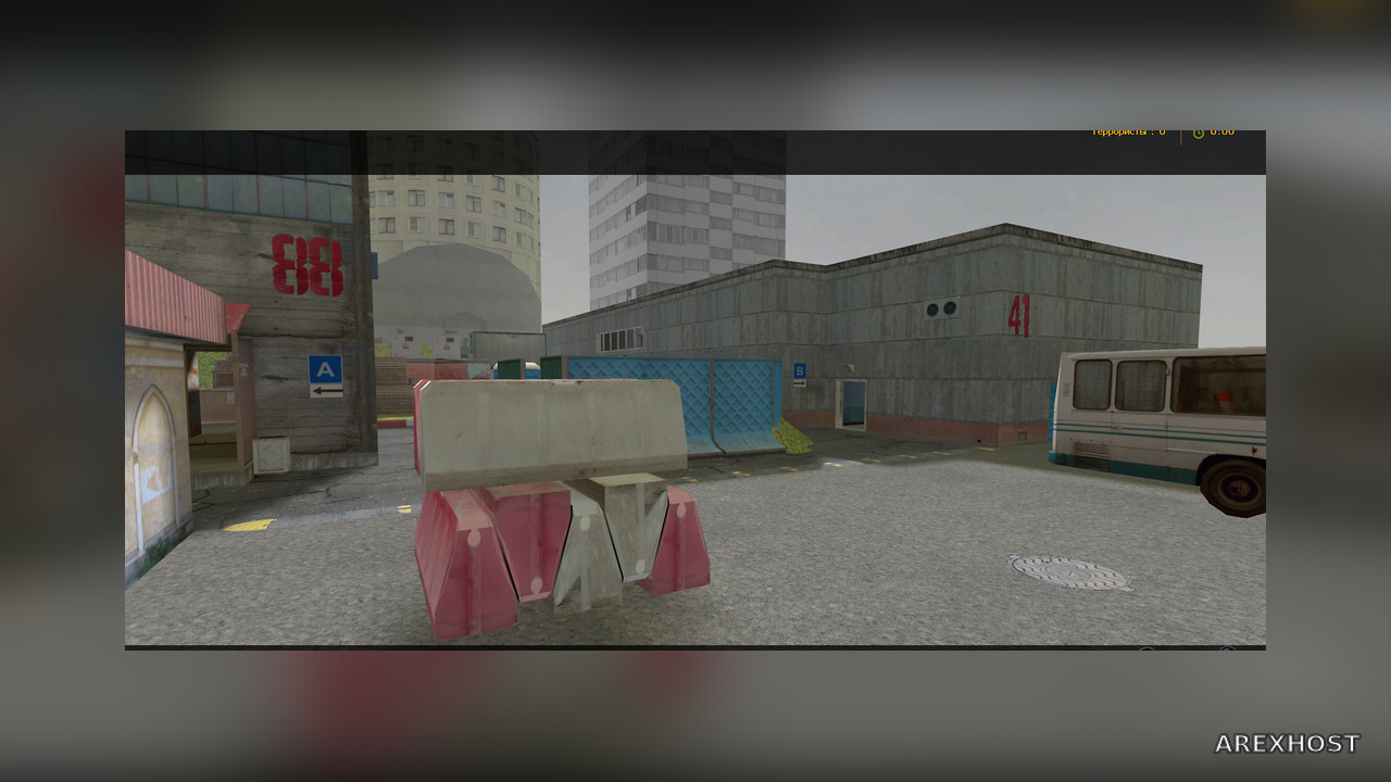 Карта «de_podrub_RF» для CS 1.6