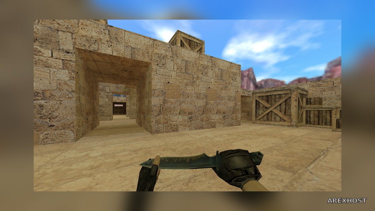Карта «de_house_dust» для CS 1.6