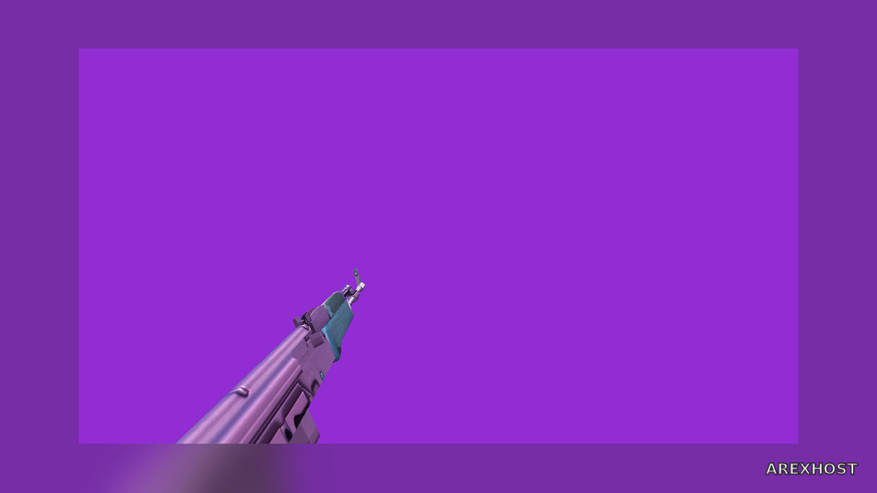 AK47 | Midnight Laminate — модель для CS 1.6