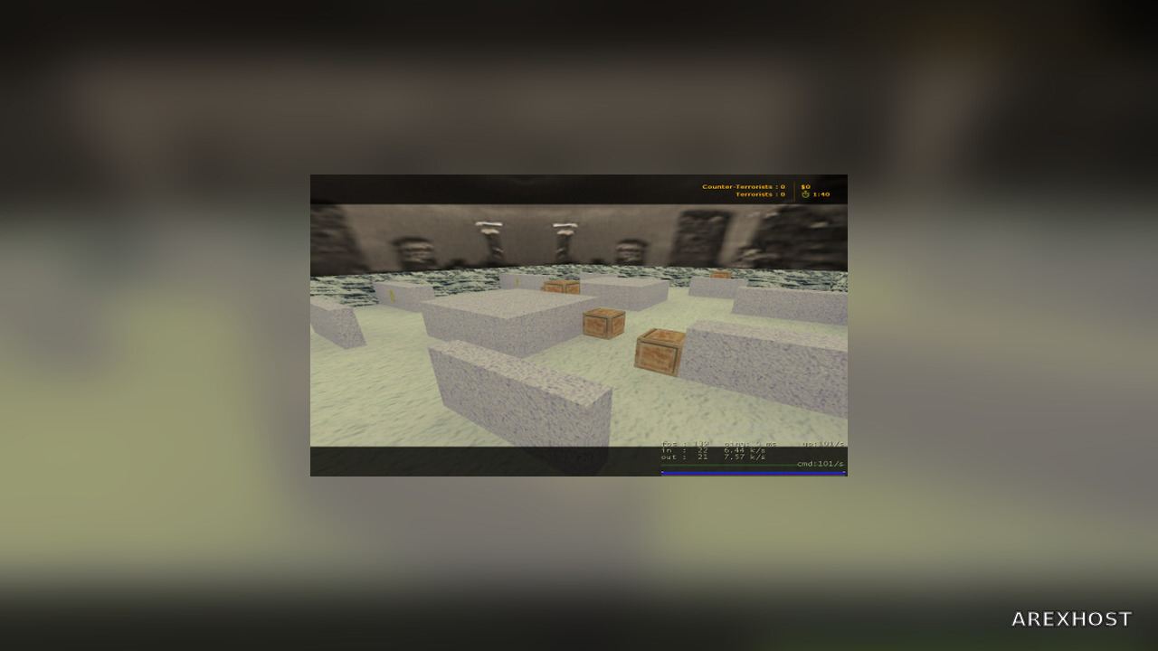 Карта «de_snowland» для CS 1.6