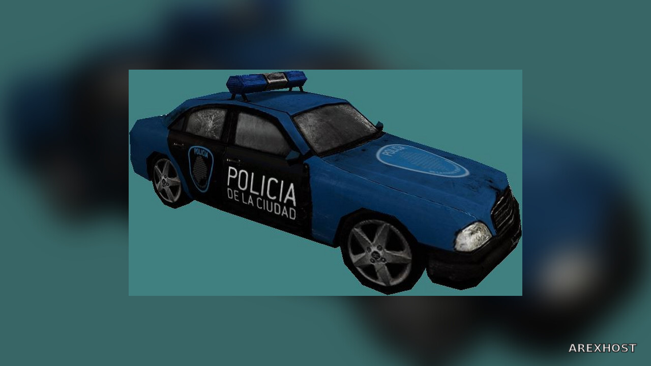 Argentinian police car — модель для CS 1.6