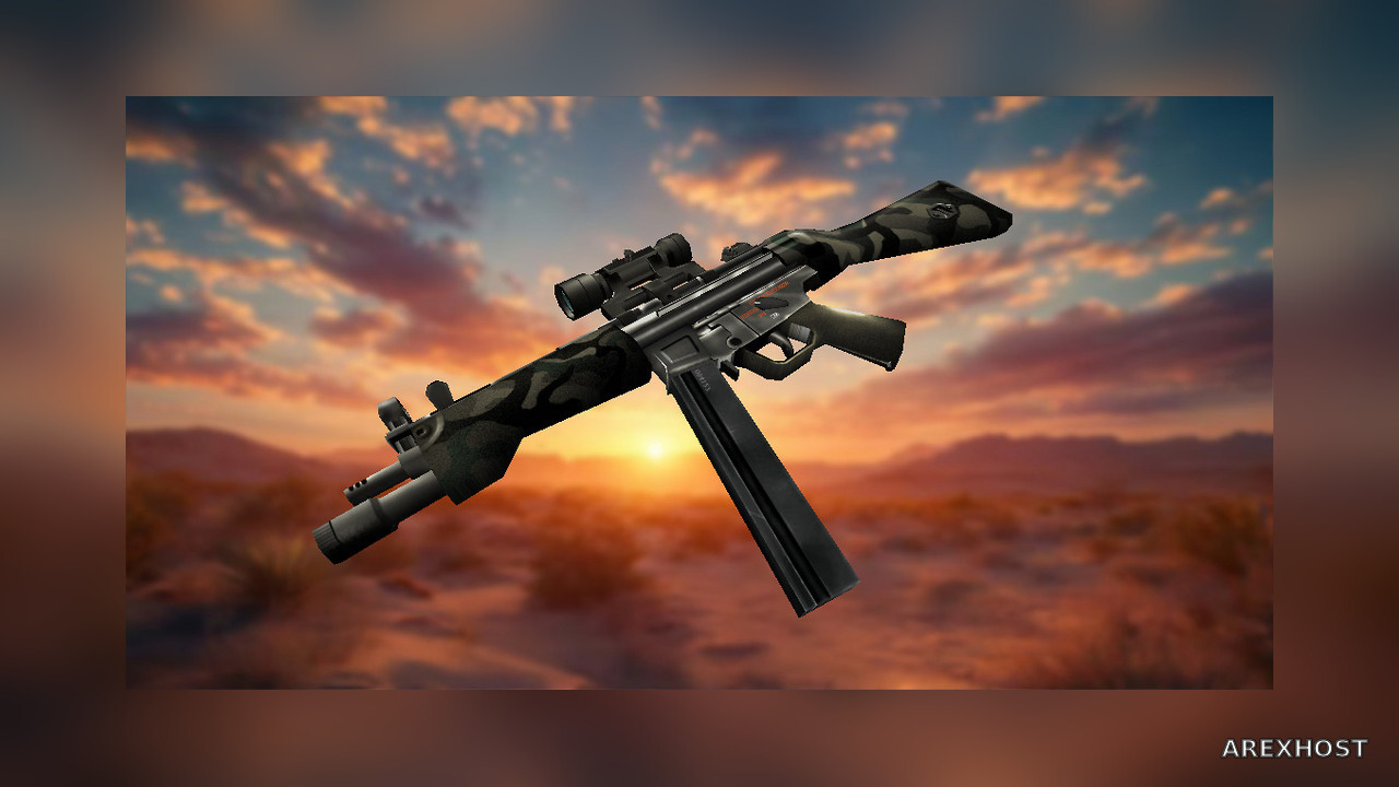 Rk's -=USB=- Camo MP5 (single mag) — модель для CS 1.6