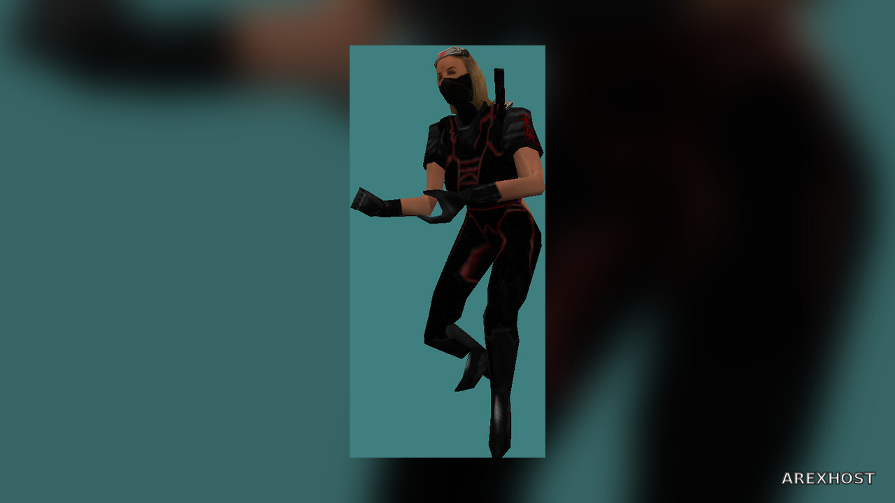 [Aug 2000 Beta] GIGN Ninja Girl — модель для CS 1.6