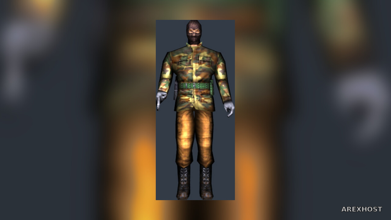 [Sept 2000 Beta] Chechen Rebel — модель для CS 1.6