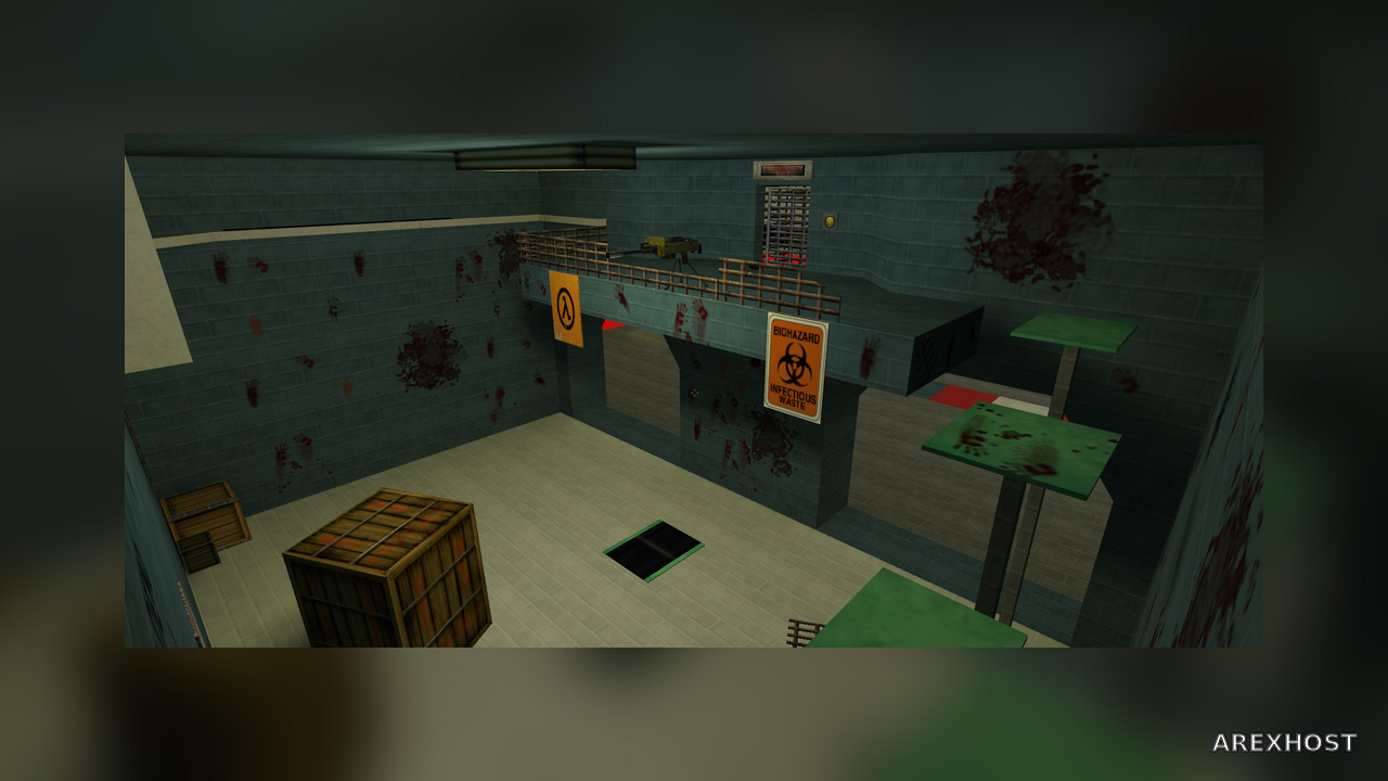 Карта «zm_wiederstand (Zombie biohazard classic)» для CS 1.6