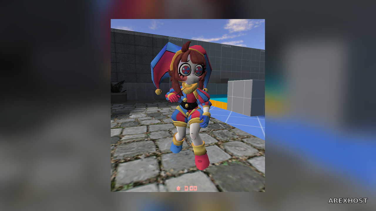 Pomni from Digital Circus — модель для CS 1.6