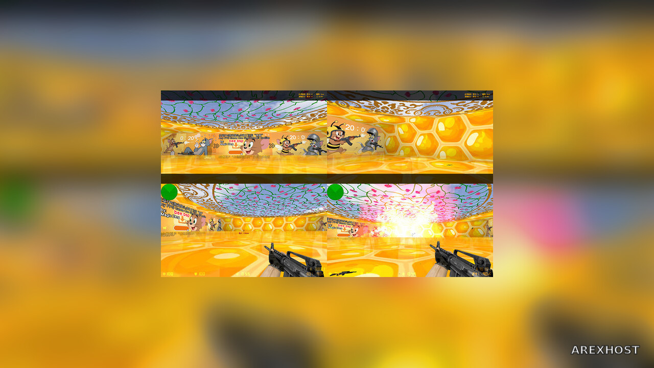 Карта «bee» для CS 1.6
