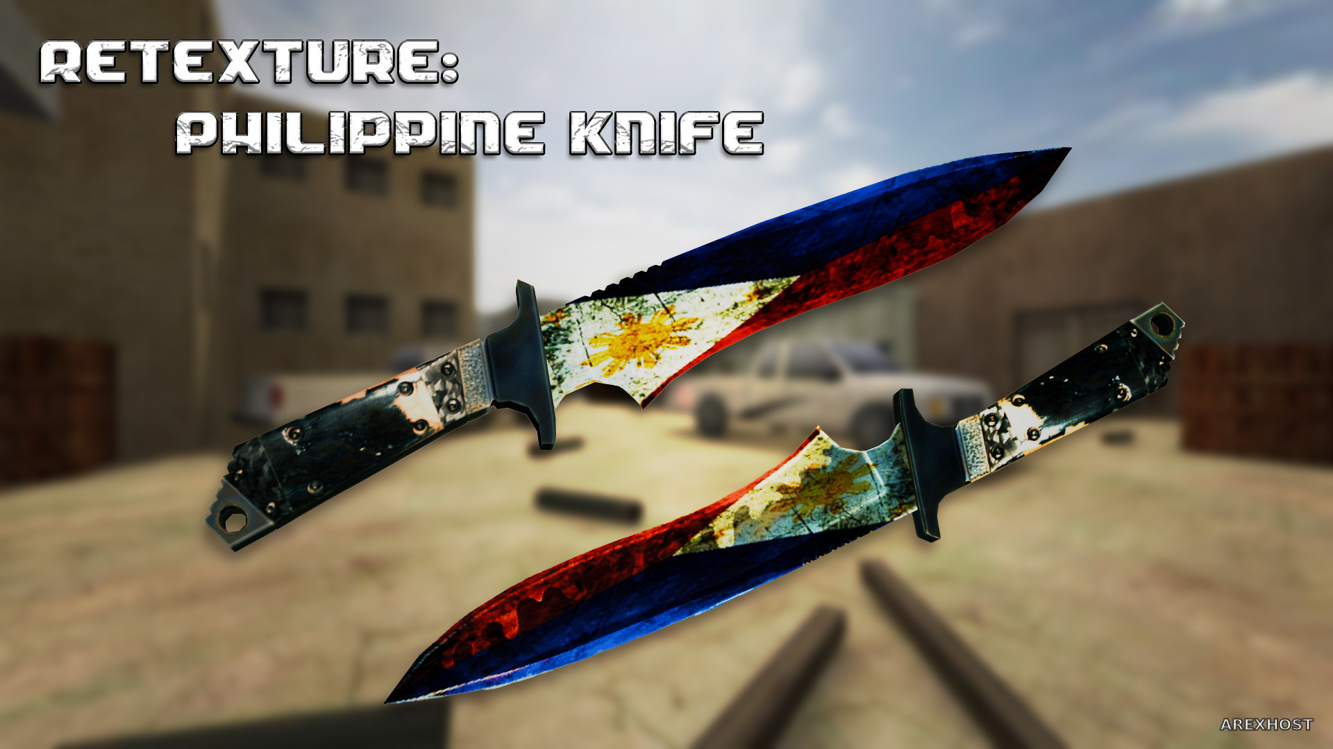 Retexture: Philippine Knife — модель для CS 1.6