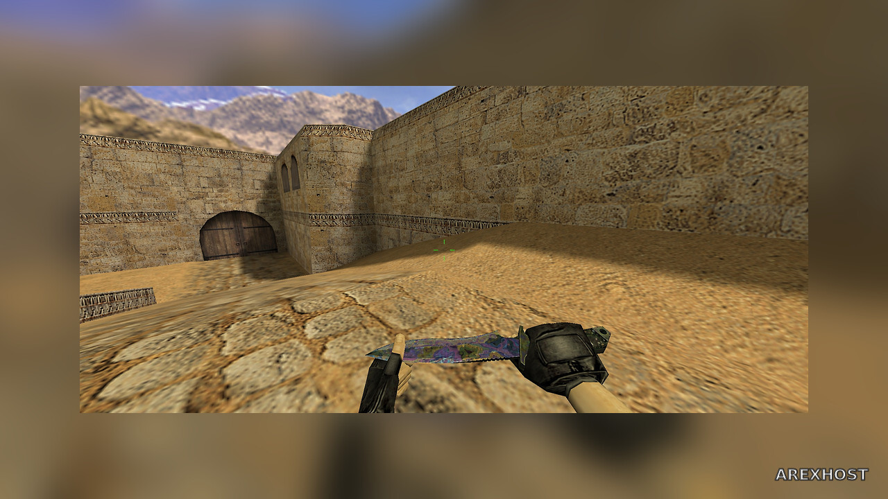 Default Knife | Purple Sheen — модель для CS 1.6