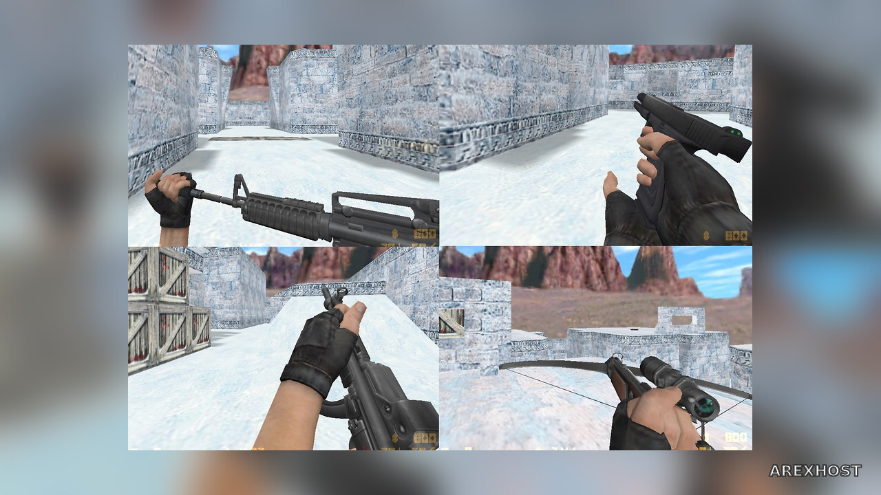 Black Mesa Alpha 6 Ported to GoldSource (MiniPack) — модель для CS 1.6