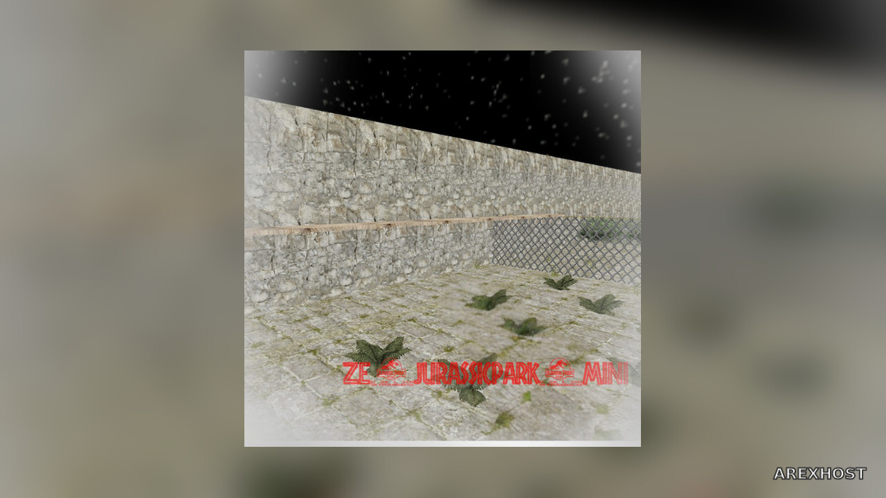 Карта «ze_jurassicpark_mini» для CS 1.6