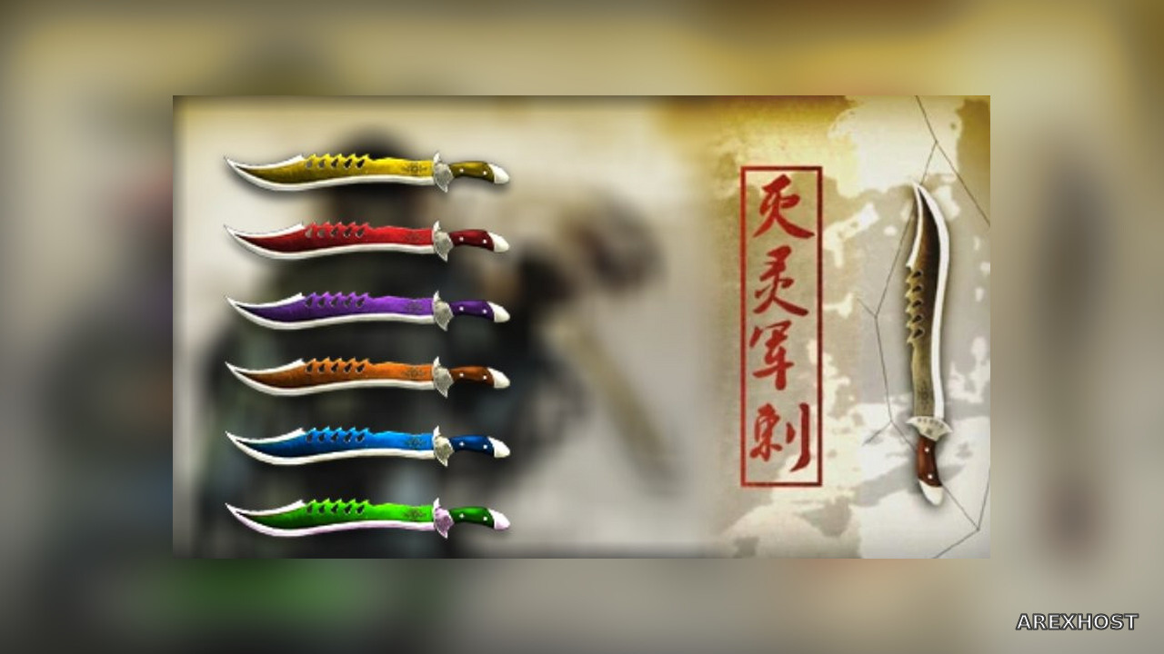 Master combat knife — модель для CS 1.6