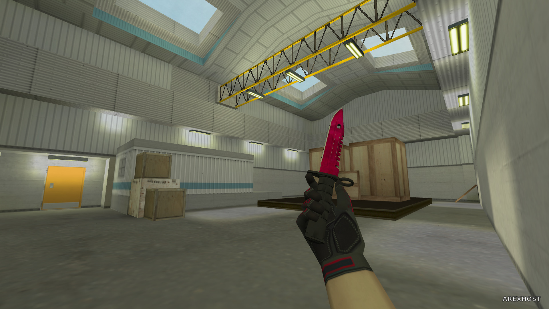 Скриншот 1 · ★M9 Bayonet Knife | Ruby — модель для CS 1.6