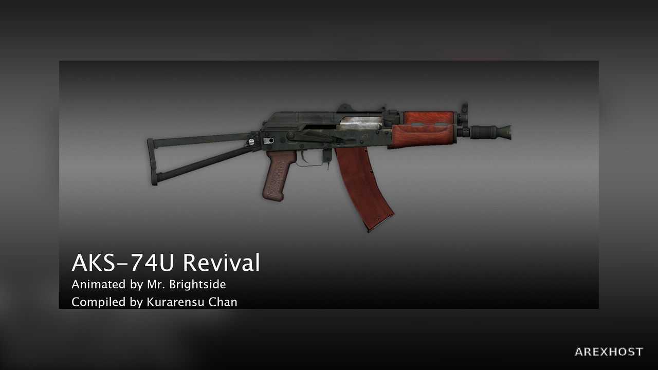 AKS-74U Revival — модель для CS 1.6