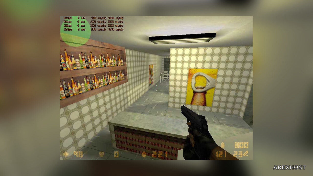 Скриншот 4 · Карта «de_monkeypaulista» для CS 1.6