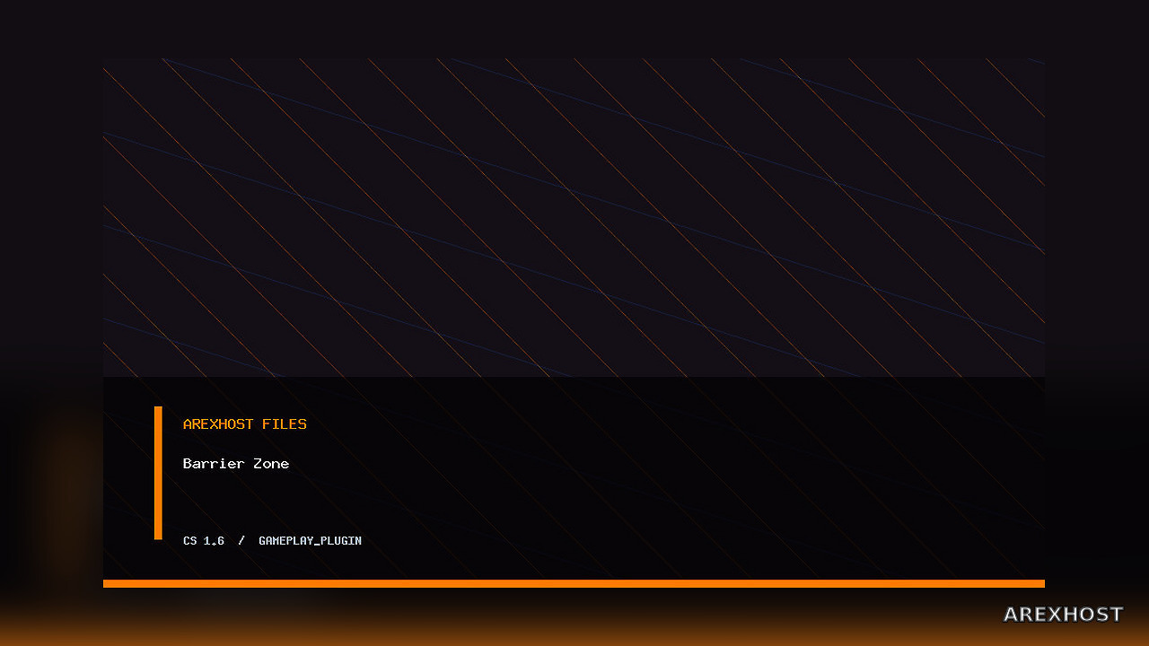 Barrier Zone — плагин для CS 1.6