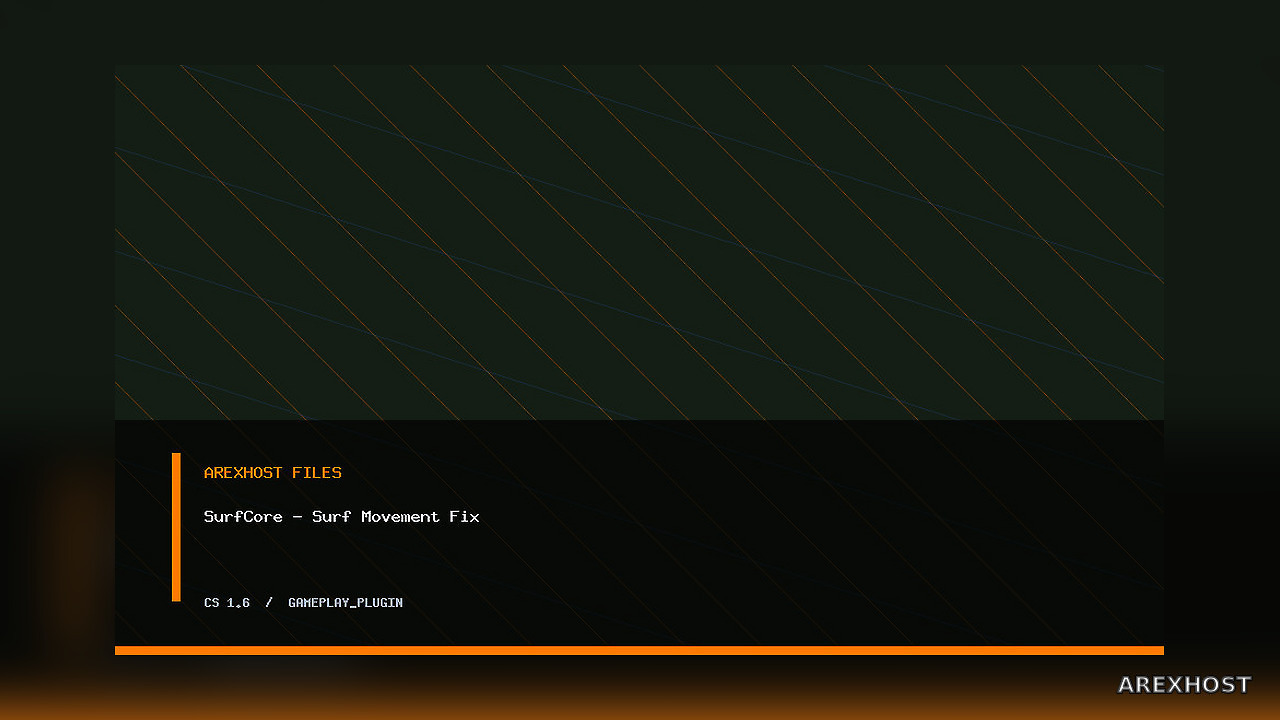 SurfCore - Surf Movement Fix — плагин для CS 1.6