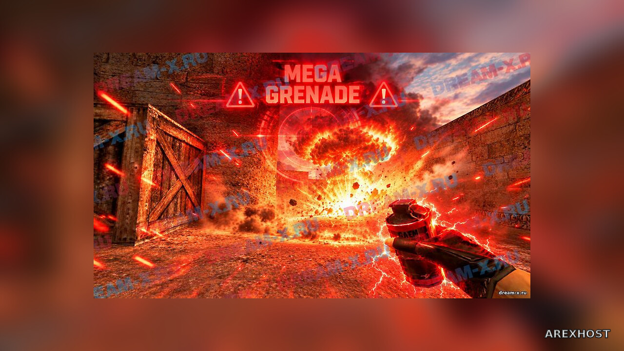 ExItem: MegaGrenade — Мега граната как альтернативное оружие для AES/BonusMenu RBS [ReAPI]
