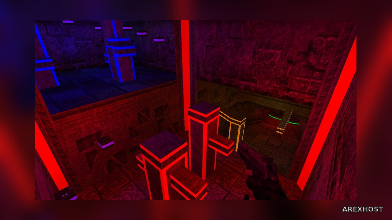 Карта «bhop_ytt_neon_light» для CS 1.6