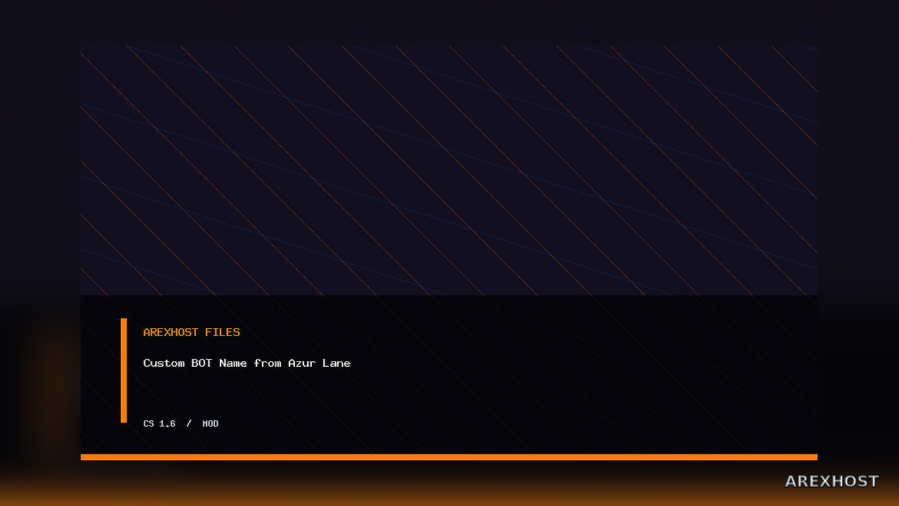 Custom BOT Name from Azur Lane — мод для CS 1.6