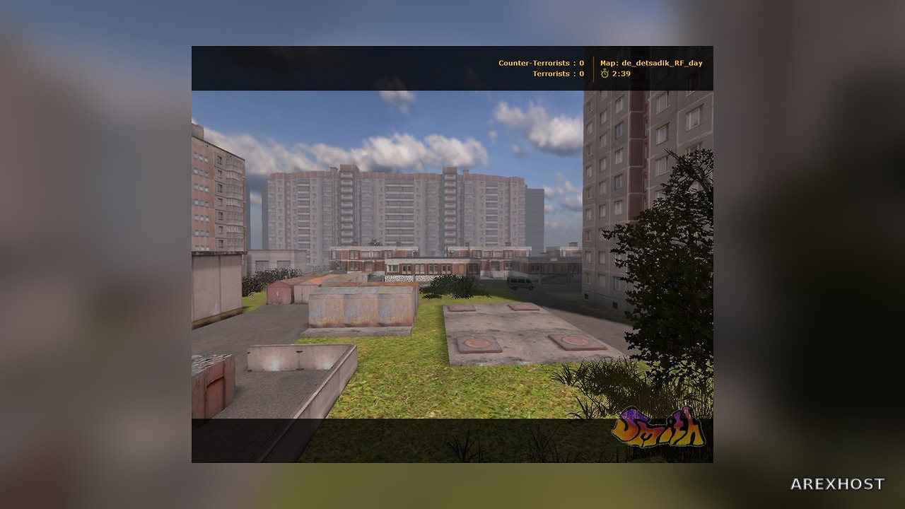 Карта «de_detsadik_rf» для CS 1.6