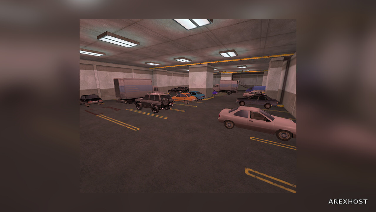 Карта «aim_cs_de_parking» для CS 1.6