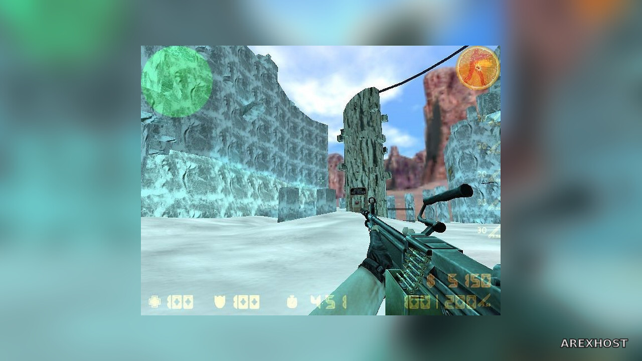 Карта «kz_j2s_icevalley» для CS 1.6