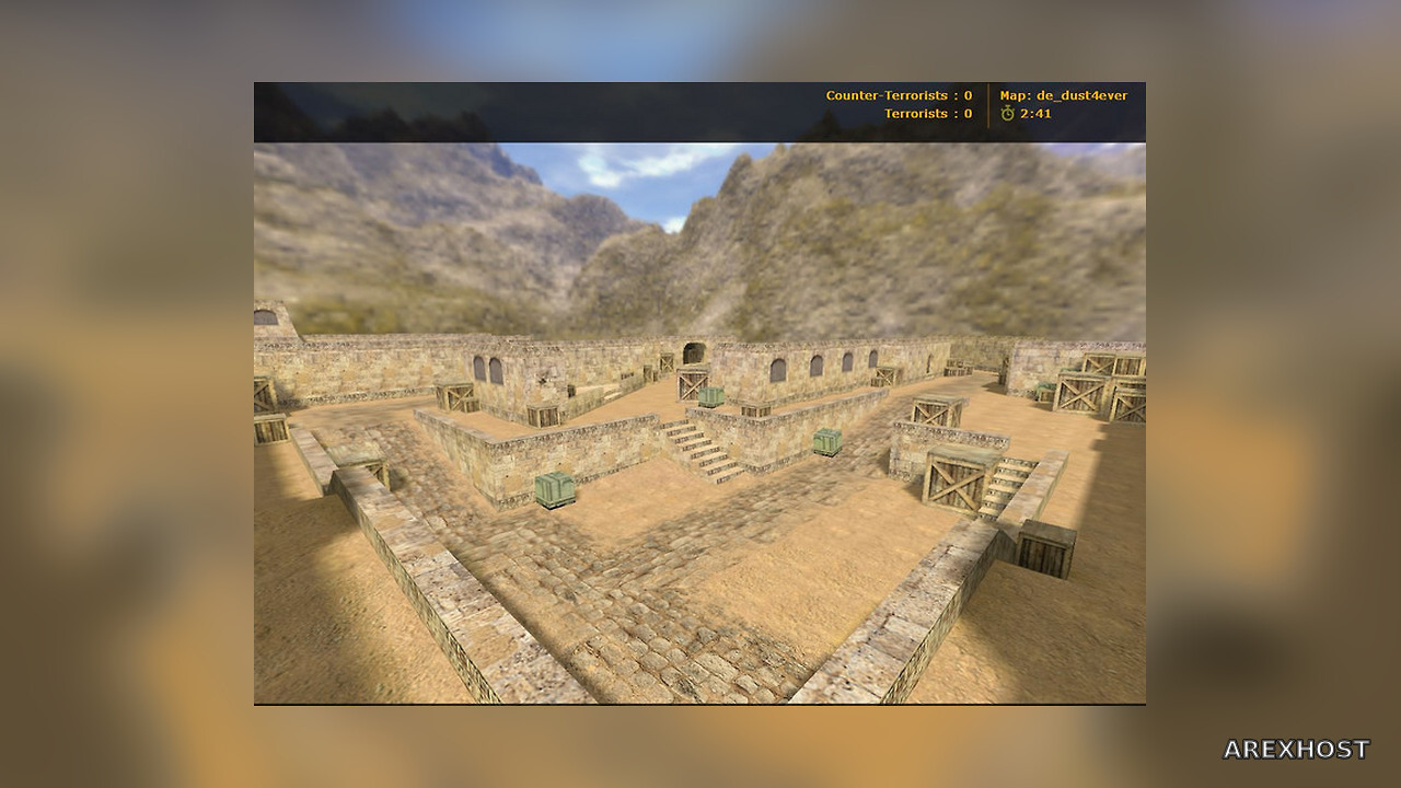 Карта «de_dust4ever» для CS 1.6