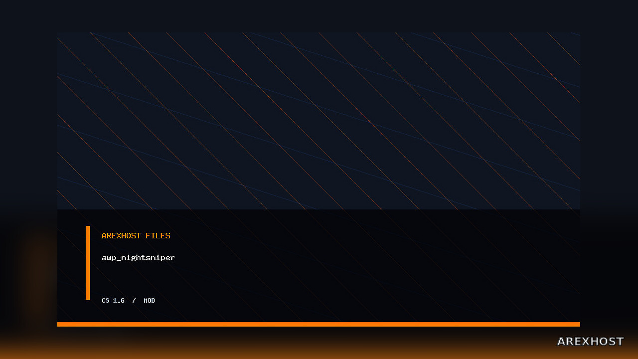 Карта «awp_nightsniper» для CS 1.6
