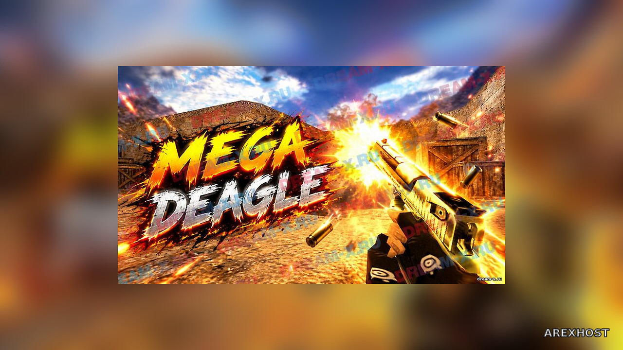 ExItem: MegaDeagle — Мега Дигл с расширенным функционалом для AES/BonusMenu RBS [ReAPI]