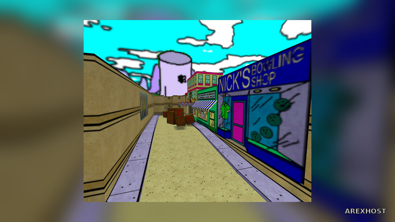 Карта «de_springfield» для CS 1.6