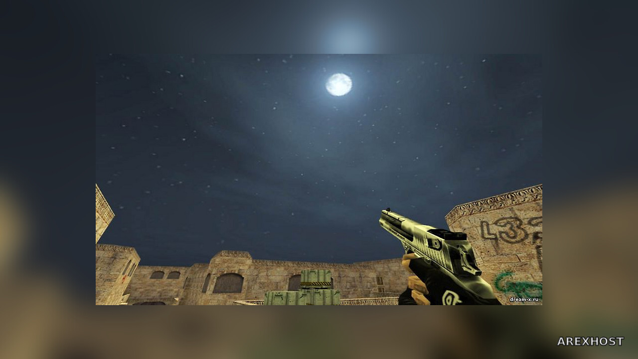 Night Sky — Ночное небо ночью на сервере CS 1.6