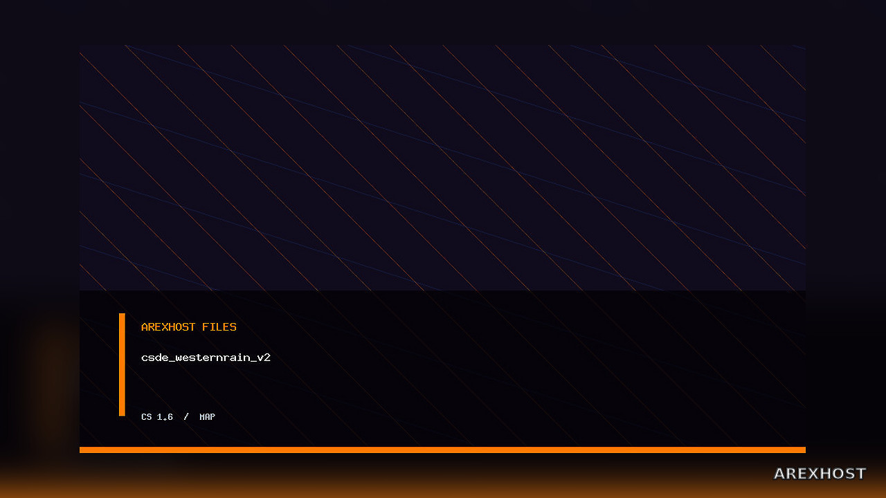 Карта «csde_westernrain_v2» для CS 1.6