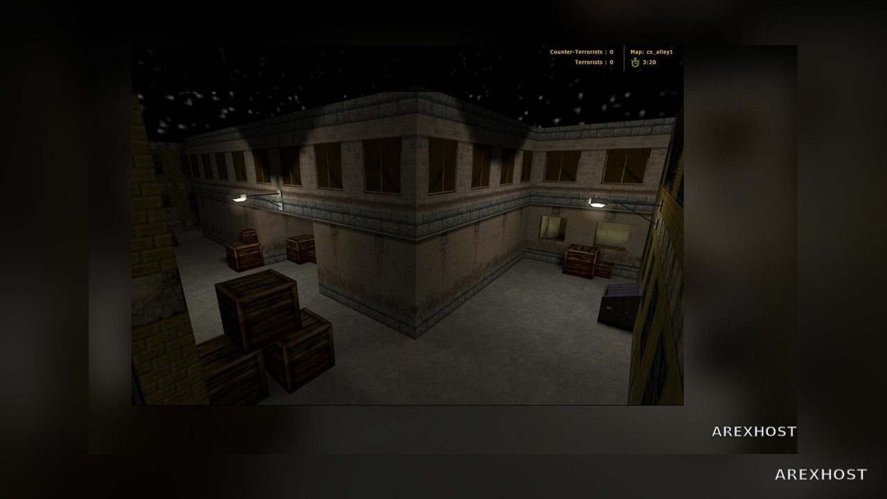 Карта «cs_alley1» для CS 1.6