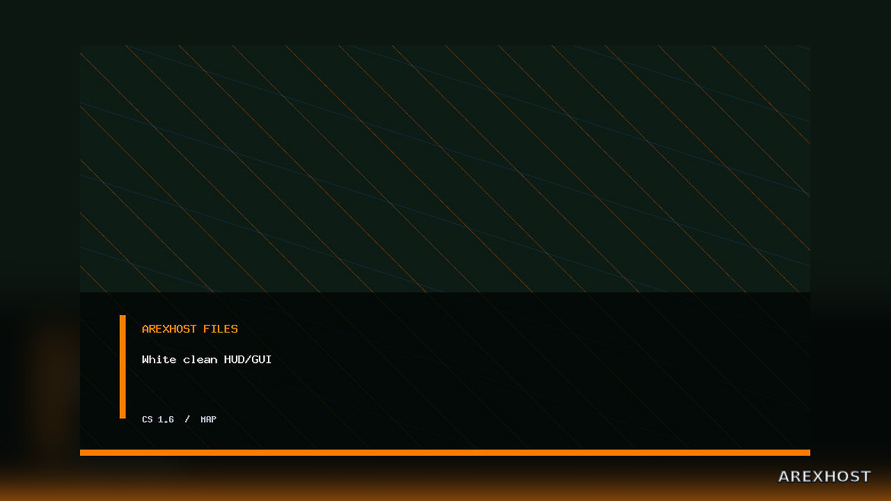 White clean HUD/GUI — мод для CS 1.6