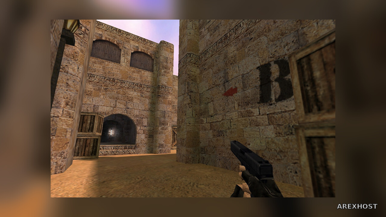 Карта «de_sandstone_v4» для CS 1.6