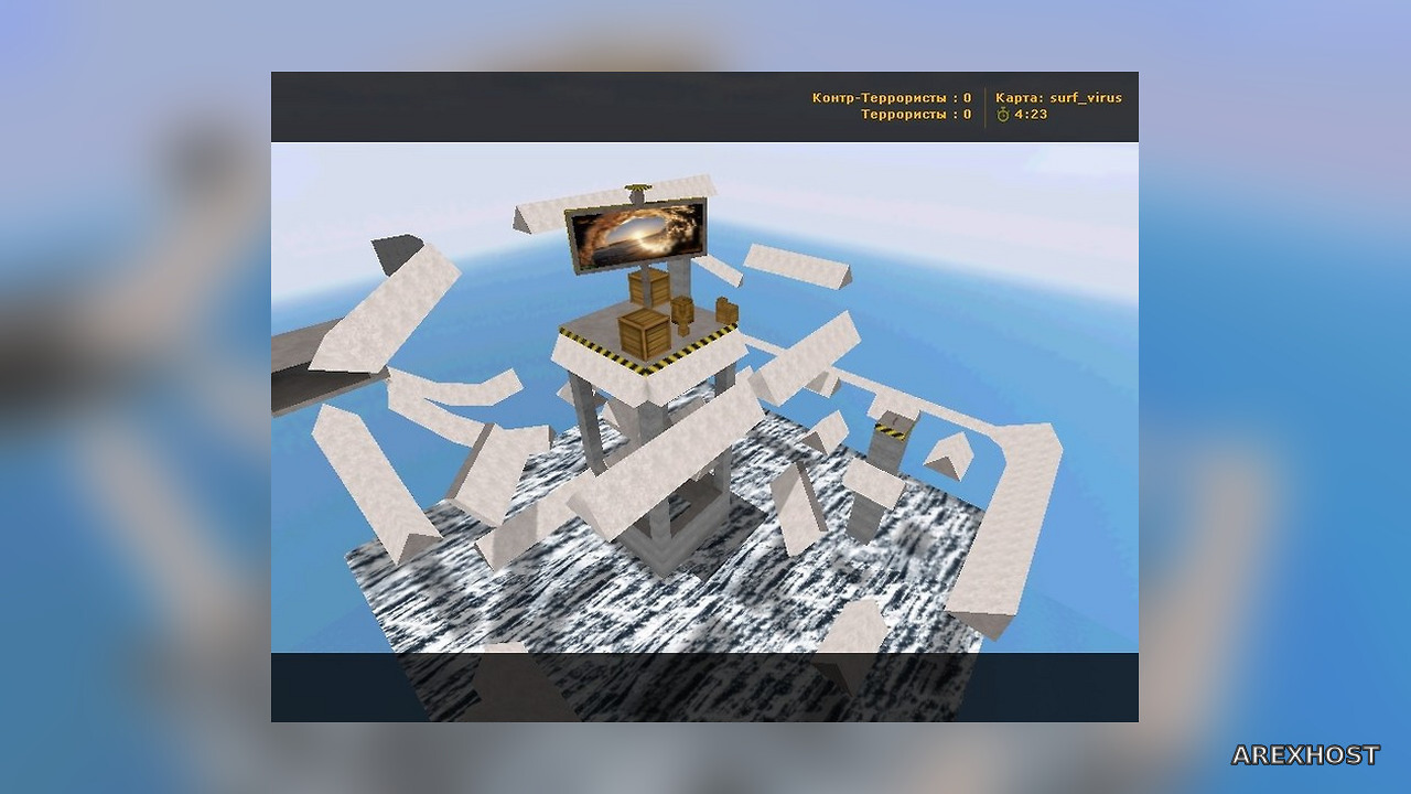 Карта «surf_virus» для CS 1.6