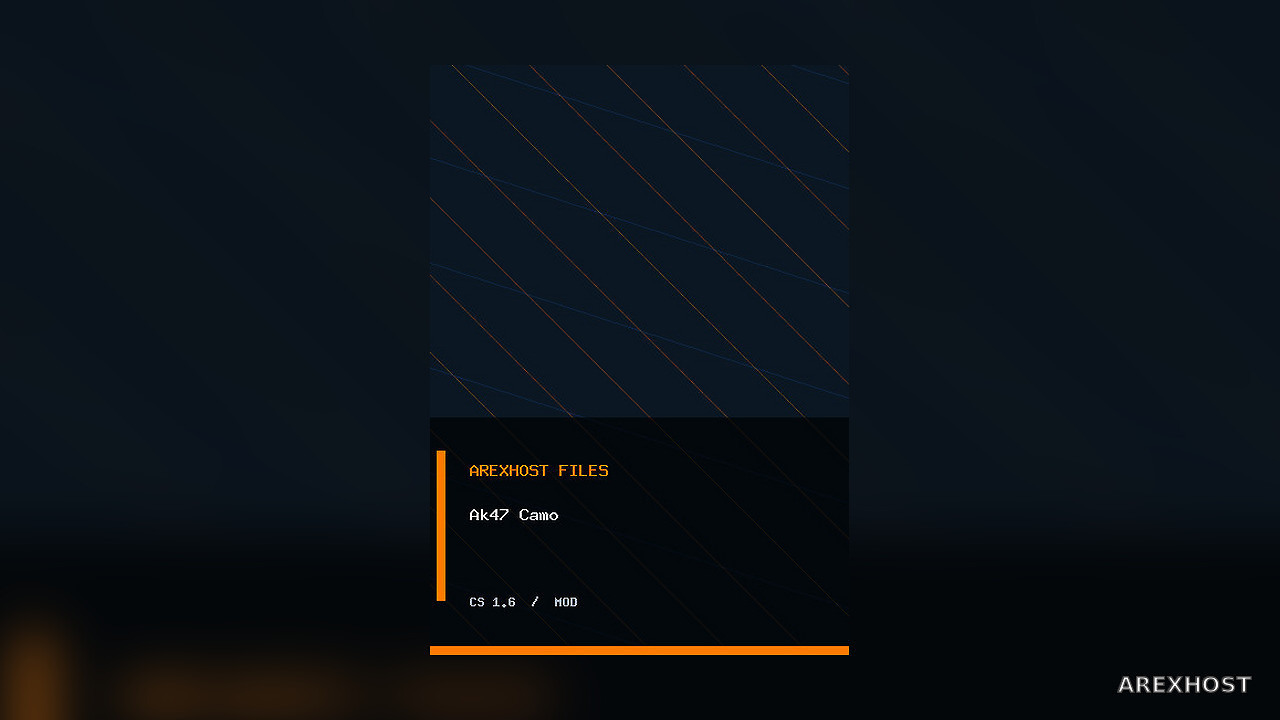 Ak47 Camo — модель для CS 1.6