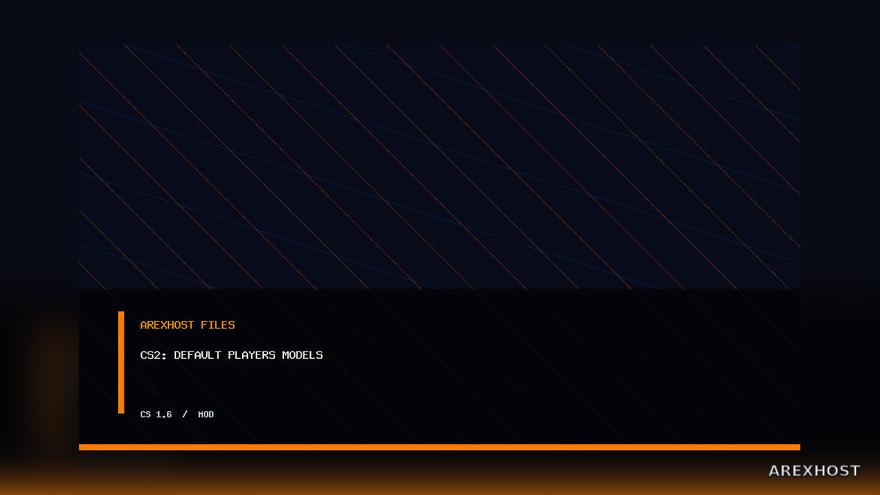 CS2: DEFAULT PLAYERS MODELS — модель для CS 1.6