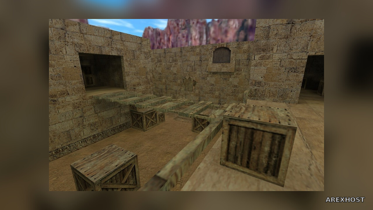 Карта «de_reset_dust2» для CS 1.6