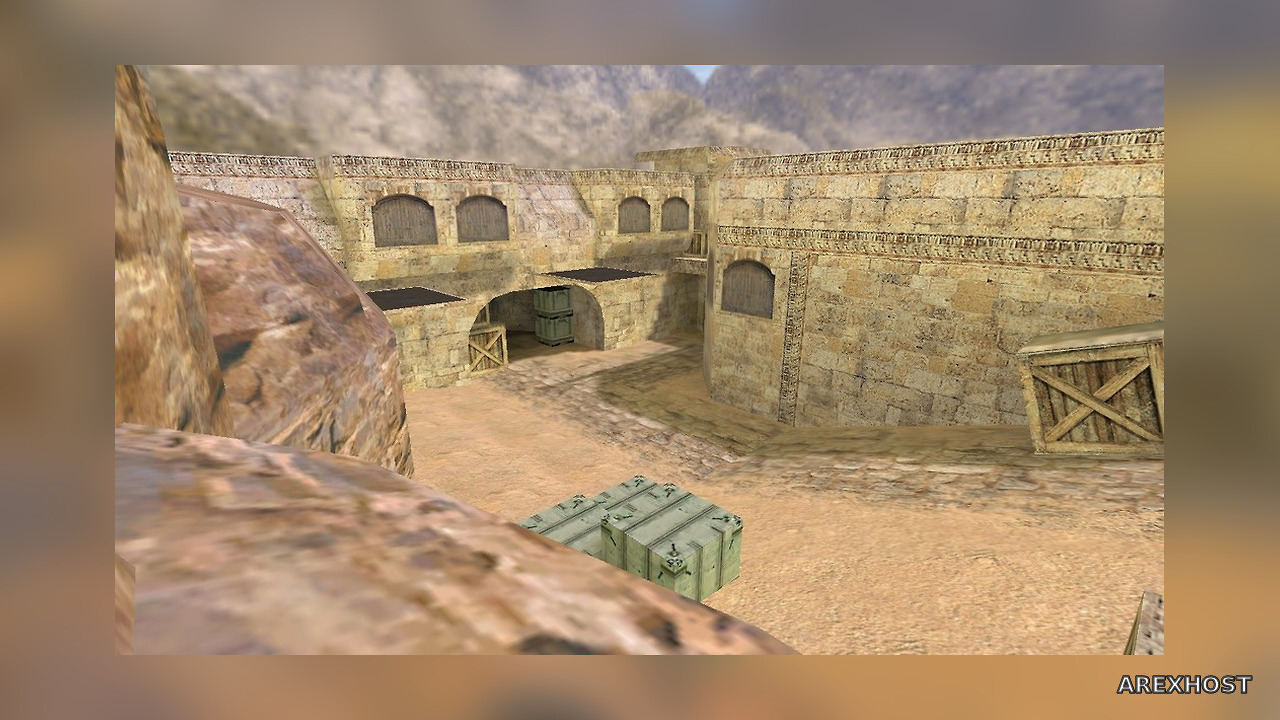 Карта «de_dust2_hns» для CS 1.6