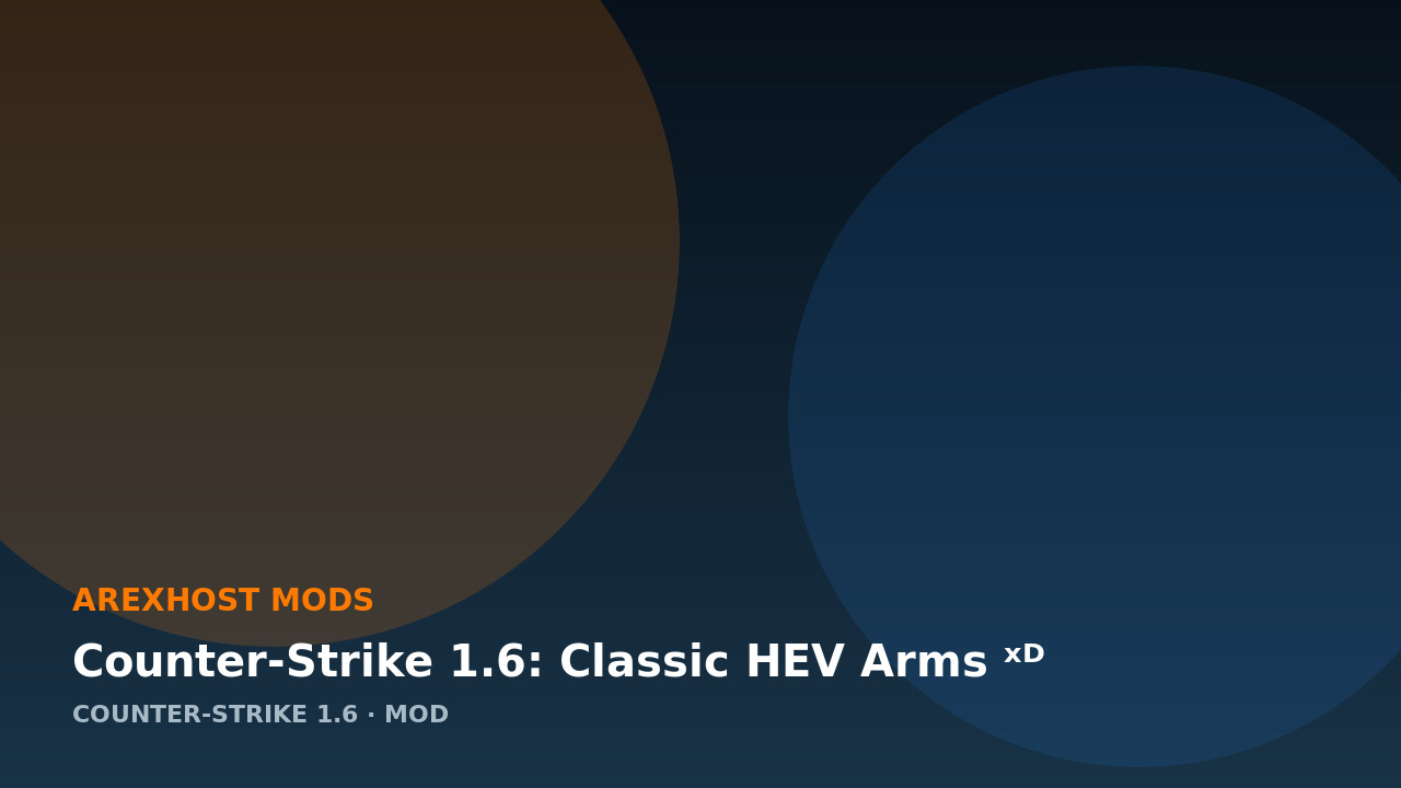 Counter-Strike 1.6: Classic HEV Arms ˣᴰ