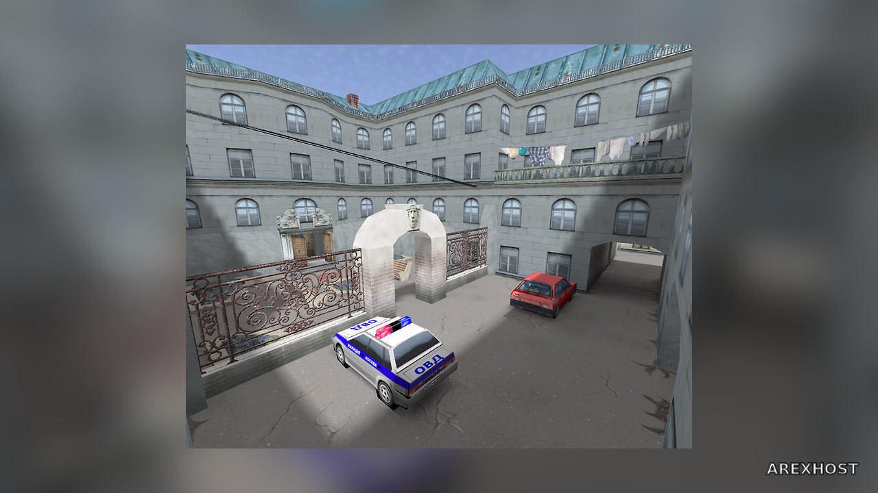 Карта «de_dvor» для CS 1.6