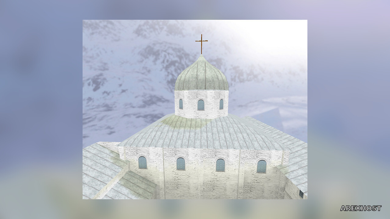 Карта «de_cloister» для CS 1.6