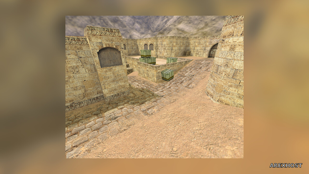 Карта «de_dust2_2x2» для CS 1.6