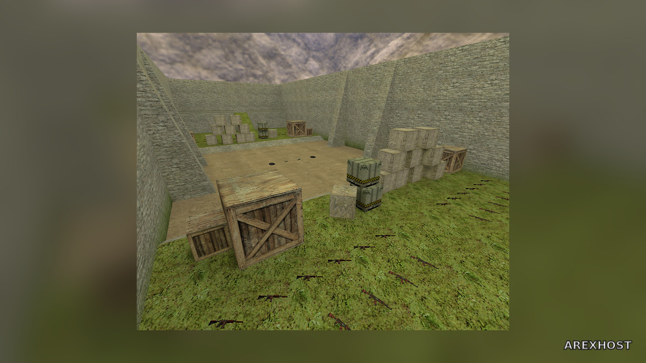 Карта «aim_headshot» для CS 1.6